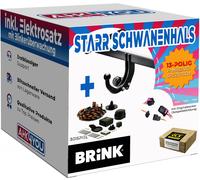 ANHÄNGERKUPPLUNG Brink für Audi A4 Avant B8 08-15 starr + 13-pol ECS ES SPEZ
