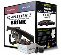 Anhängerkupplung BRINK schwenkbar für AUDI A6 Limousine +E-Satz AHK