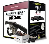 Anhängerkupplung BRINK schwenkbar für AUDI A7 +E-Satz AHK