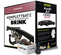 Anhängerkupplung BRINK schwenkbar für AUDI A7 +E-Satz NEU