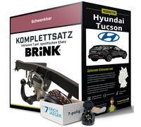 Anhängerkupplung BRINK schwenkbar für HYUNDAI Tucson +E-Satz Kit (AHK+ES)