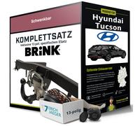 Anhängerkupplung BRINK schwenkbar für HYUNDAI Tucson +E-Satz Kit (AHK+ES)