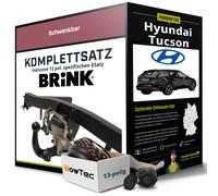 Anhängerkupplung BRINK schwenkbar für HYUNDAI Tucson +E-Satz Kit NEU