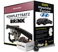 Anhängerkupplung BRINK schwenkbar für HYUNDAI Tucson +E-Satz Kit NEU AHK