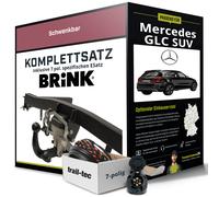 Anhängerkupplung BRINK schwenkbar für MERCEDES GLC SUV +E-Satz NEU AHK