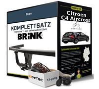 Anhängerkupplung BRINK starr für CITROEN C4 Aircross +E-Satz Kit NEU AHK