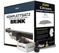 Anhängerkupplung BRINK starr für CITROEN Jumper Kasten/Bus +E-Satz (AHK und ES)