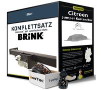 Anhängerkupplung BRINK starr für CITROEN Jumper Kasten/Bus +E-Satz NEU PKW