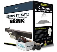 Anhängerkupplung BRINK starr für CITROEN Jumper Pritsche +E-Satz (AHK+ES) NEU