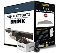 Anhängerkupplung BRINK starr für FIAT Ducato Kasten/Bus +E-Satz AHK NEU ABE
