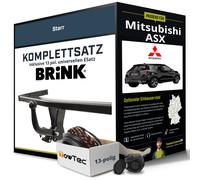 Anhängerkupplung BRINK starr für MITSUBISHI ASX +E-Satz Kit NEU
