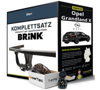 Anhängerkupplung BRINK starr für OPEL Grandland X +E-Satz NEU AHK