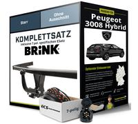 Anhängerkupplung BRINK starr für PEUGEOT 3008 Hybrid +E-Satz NEU