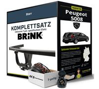 Anhängerkupplung BRINK starr für PEUGEOT 5008 +E-Satz Kit NEU AHK