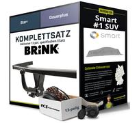 Anhängerkupplung BRINK starr für SMART #1 SUV +E-Satz AHK