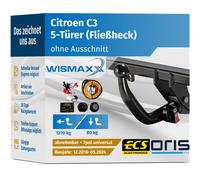 BOSAL-ORIS Anhängevorrichtung CITROËN C3 III SX PEUGEOT 208 208 Kasten