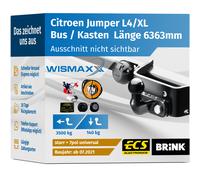 ANHÄNGERKUPPLUNG für Citroen Jumper ab 21 starr BRINK +7pol E-Satz ABE