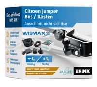 ANHÄNGERKUPPLUNG für Citroen Jumper ab 24 starr BRINK +13pol E-Satz JAEGER