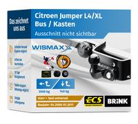 ANHÄNGERKUPPLUNG für Citroen Jumper L4/XL 06-11 starr BRINK +7pol ESatz ABE