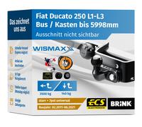 ANHÄNGERKUPPLUNG für Fiat Ducato 11-21 starr BRINK +7pol ESatz ABE