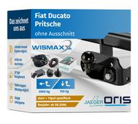 Oris Anhängebock mit 2-Loch-Flanschkugel - CITROËN JUMPER Kasten