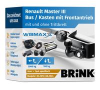 ANHÄNGERKUPPLUNG für Renault Master 3 ab 10 starr BRINK +7pol E-Satz BRINK