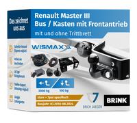 ANHÄNGERKUPPLUNG für Renault Master 3 ab 12 starr BRINK +7pol E-Satz Erich J