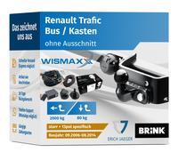 ANHÄNGERKUPPLUNG für Renault Trafic 06-14 starr BRINK +13pol E-Satz Erich J