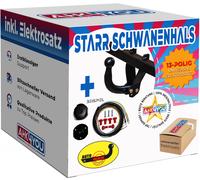 ANHÄNGERKUPPLUNG für VW T4 Bus Kasten 96-02 AHK starr + 13-polig E-Satz ABE