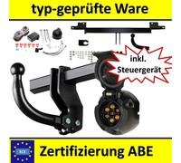 Anhängerkupplung mit Elektrosatz 7 polig für Hyundai ix35 2013- schwarz