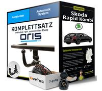 Oris Anhängerkupplung abnehmbar Kugelstange von unten gesteckt - SKODA RAPID Spaceback