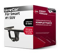 Anhängerkupplung starr + E-Satz 13pol spezifisch für Smart #1 SUV 06.2022-jetzt