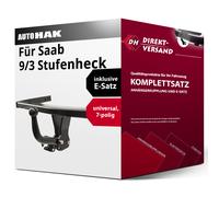 Anhängerkupplung für Skoda Fabia I 6Y Fließheck 2000-2007 + E-Satz mit Blink.