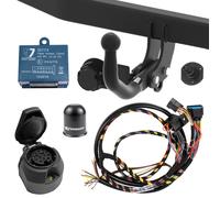 Anhängerkupplung starr +ES SPEZ 13p für OPEL Corsa 4 D 06-14 3/5-Tür Fließheck