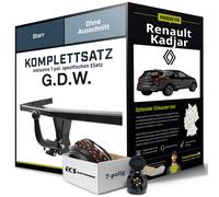 Für DACIA Jogger Typ RK Anhängerkupplung starr +eSatz 7pol uni 09.2021-jetzt NEU