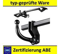 Anhängerkupplung starr mit geschraubtem Kugelkopf für Opel Corsa F 2019- schwarz
