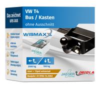 ANHÄNGERKUPPLUNG starr passend für VW T4 96-02 AHK + 13-polig E-Satz ABE