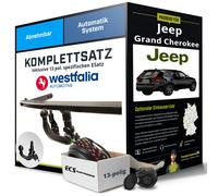 Anhängerkupplung WESTFALIA abnehmbar für JEEP Grand Cherokee +E-Satz NEU PKW