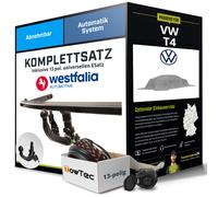 Anhängerkupplung WESTFALIA abnehmbar für VW T4 +E-Satz Set NEU