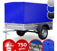 Anhängerplane für Stema 750 Abdeckplane Hochplane wasserdicht PKW Anhänger
