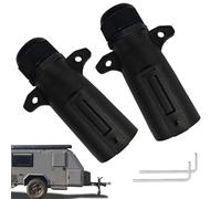 Anhängerstecker 7-polig - 2 Stück Kabelverbinder für VR-Licht, Ersatzteile für Bremsleuchten, Rückwärtsgang, Blinker, Rücklicht, Fahrzeug, LKW, Wohnwagen, Bauernhof