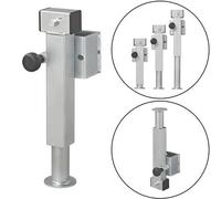 Anhängerstütze kippbar 1300Kg Stütze 410-655mm Ausdrehstütze SF60 D42 SW19