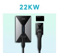 Anker SOLIX Wallbox V1 - Ladegerät für E-Autos als Steckdosen-Version - 22kW - Schwarz