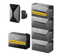 Anker SOLIX Solarbank 3 E2700 Pro mit Power Dock & V1 EV Ladegerät Wallbox