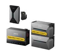 Anker SOLIX Solarbank 3 E2700 Pro mit Power Dock & V1 EV Ladegerät Wallbox