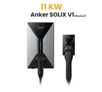 Anker SOLIX V1 EV Ladegerät Wallbox 11kW für E-Autos Hybridautos - Socket