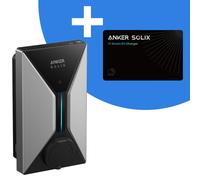 Anker SOLIX Wallbox V1 - Ladegerät für E-Autos als Steckdosen-Version - 22kW - Schwarz