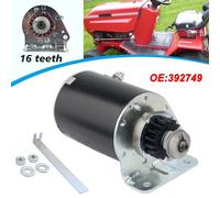 Anlasser passend Briggs & Stratton 16 Zähne Ritzel 392749 Rasentraktor 11-16 PS