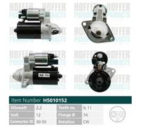 Anlasser Starter HOFFER H5010152 für TOYOTA COROLLA AVENSIS Liftback CELICA MR2