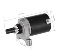 Anlasser Tecumseh OHV130/OHV135/OHV110 Rasentraktor alternat 36914 37425 0,5 KW